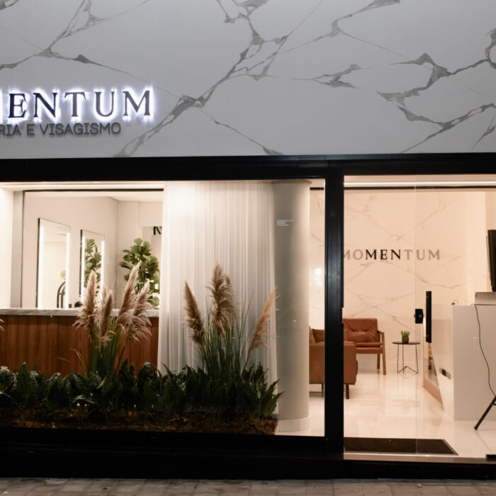 Fachada da Barbearia Momentum na Savassi - Belo Horizonte
